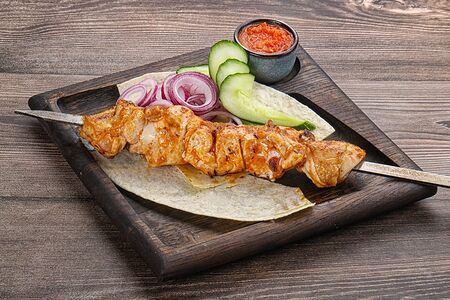 Шашлык из куриного филе