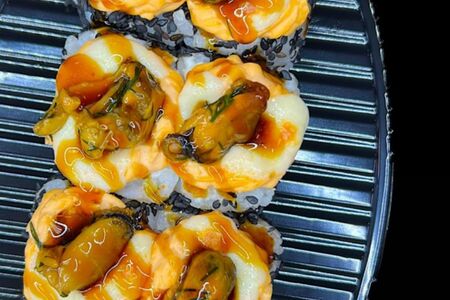 Ролл Мидия-сыр