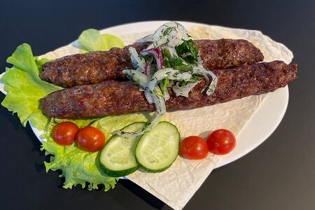 Люля-кебеб из говядины и баранины