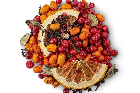 Авторский чай брусника-облепиха-грейпфрут