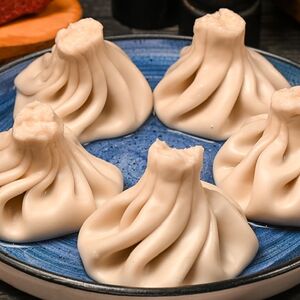 Хинкали со свининой и говядиной