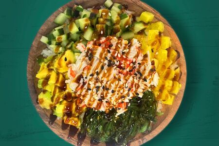 Поке с крабом