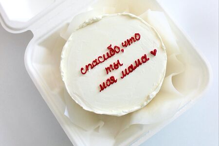 Бенто-торт Спасибо, мама