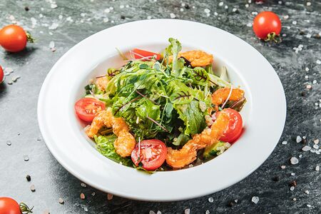 С креветками и киноа