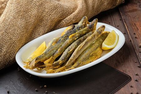 Корюшка жареная