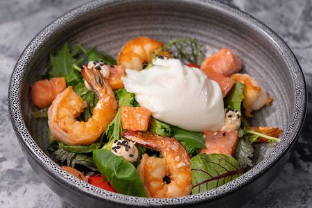 Салат Авокадо Креветка