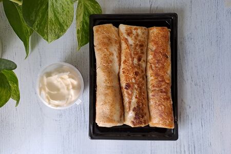 Блинчики с мясом