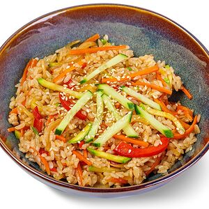 Wok Рис с овощами