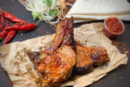 Шашлык из cвинoй корейки