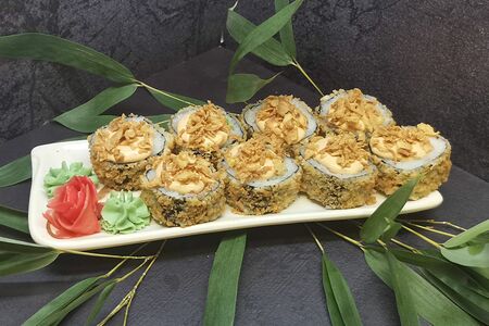 Ролл №162 Гриль с курицей горячий