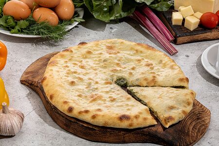 Пирог со свекольной ботвой