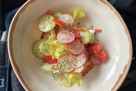 Салат Легкий из свежих овощей