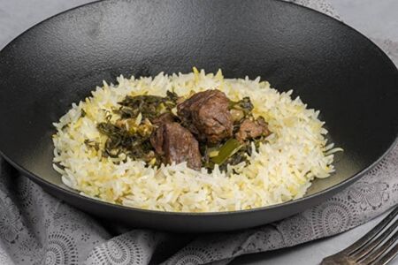 Сабзи плов по-азербайджански