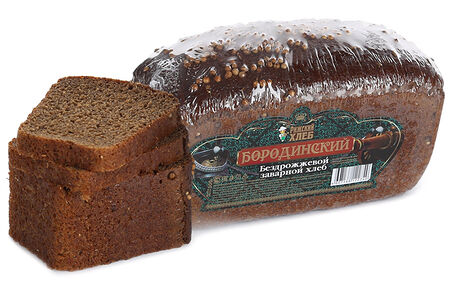 Хлеб бездрожжевой Бородинский Рижский хлеб