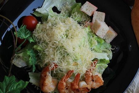 Цезарь с креветками