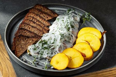 Сельдь с картофелем