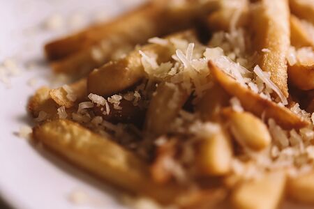 Картофель под пармезаном