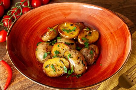 Обжаренный картофель