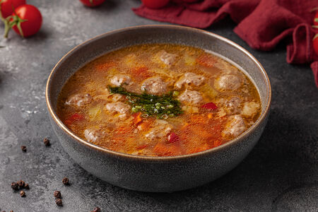 Суп с фрикадельками