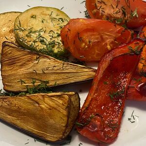 Овощи запеченные на гриле