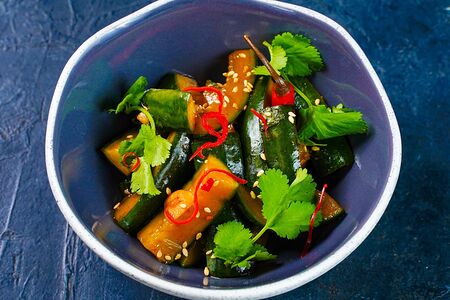 Битые огурцы Кимчи