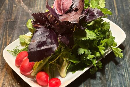 Зелень свежая