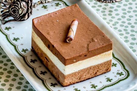 Десерт Три шоколада