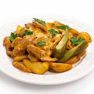 Горячая Сковорода с цыпленком