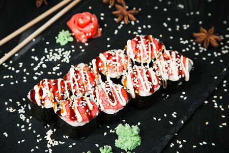 Запеченный с крабом