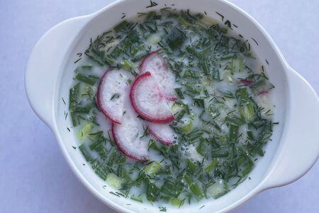 Окрошка на айране