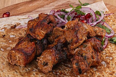 Шашлык из cвинoй шейки