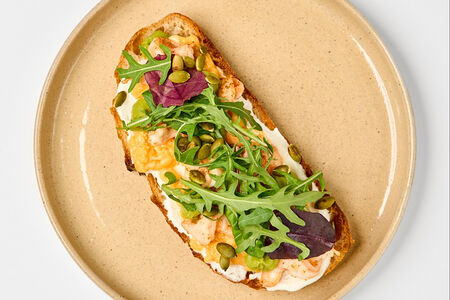 Тартин с креветками