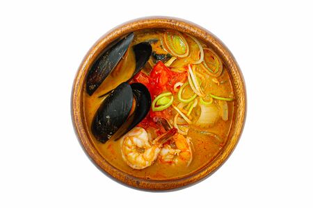 Суп Том ям с морепродуктами