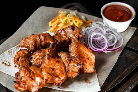 Шашлык из филе индейки