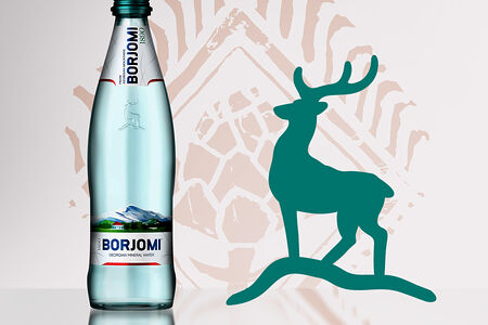 Минеральная вода - Боржоми газированная стекло