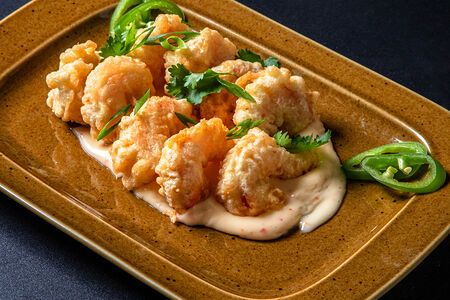 Креветки попкорн