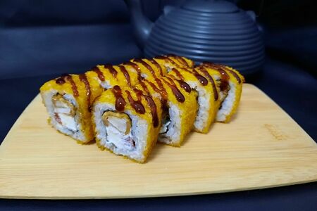 Темпура с морским окунем