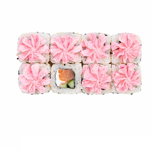 Нежный ролл с лососем