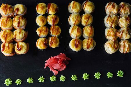 Сет запеченный