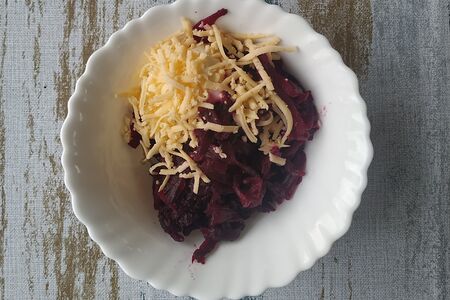 Свекла с чесноком