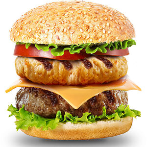 Двойной Чизбургер Ассорти