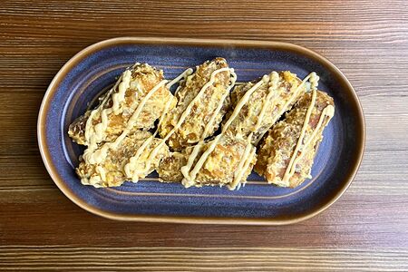 Крылышки в сырном соусе