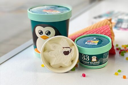 Мороженое Пинолатта в стаканчике