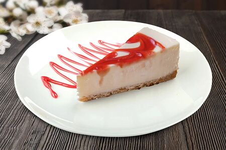 Чизкейк клубничный