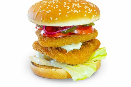 Чикен Бургер двойной