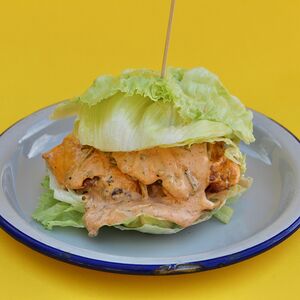 Double Patty в салатных листьях