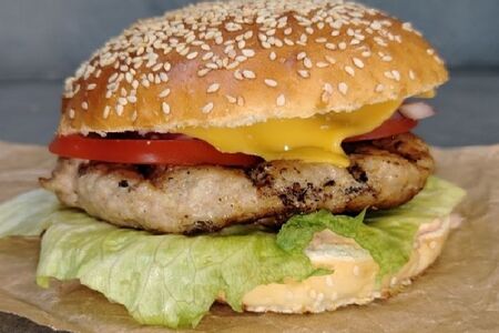 Бургер с курицей