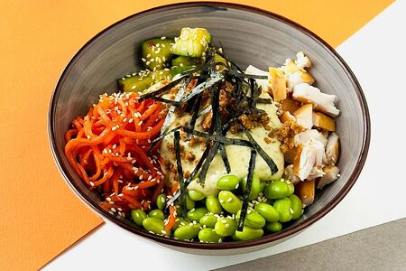 Поке курица