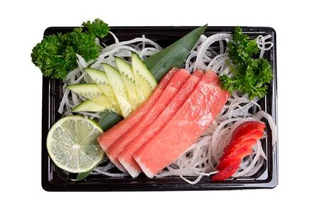 Сашими из тунца Bluefin О-Торо