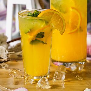 Лимонад личи-маракуйя